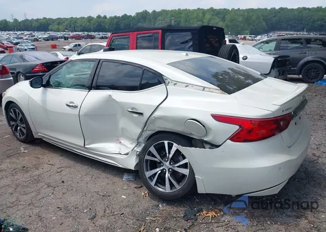 2017 Nissan Maxima 3.5 Sv из США, поврежденный, VIN 1N4AA6AP3HC389491